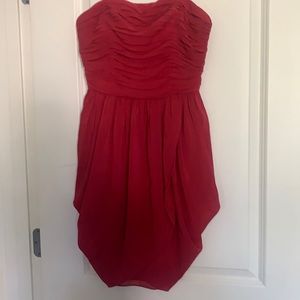 AIDAN STRAPLESS DRESS, SIZE 4